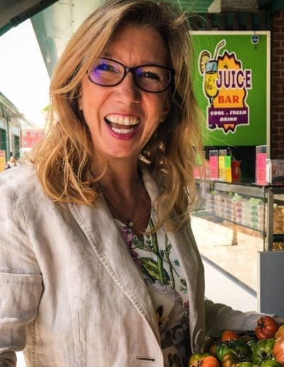 A beautiful picture of Andrea smiling